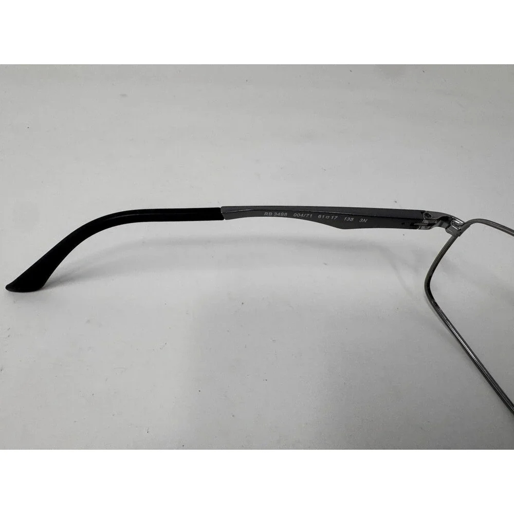 Ray-Ban RB3498 Sunglass Frames Only 61-17-135 Gunmetal 004/71
